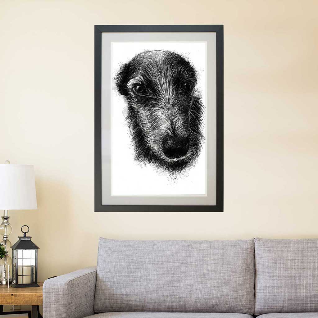 Original Pet portrait sketch | SeanBriggs