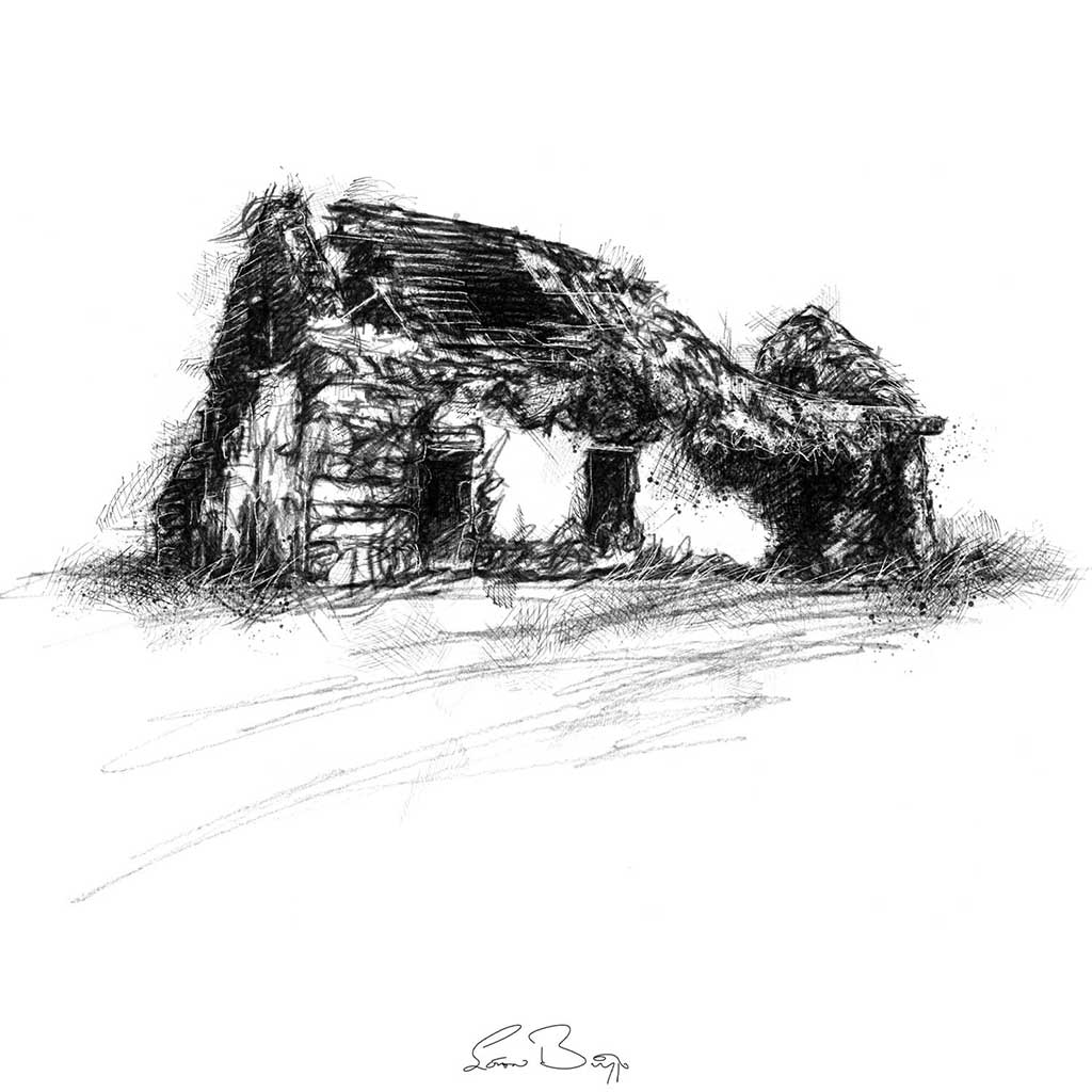 Original Farm ruin sketch | SeanBriggs