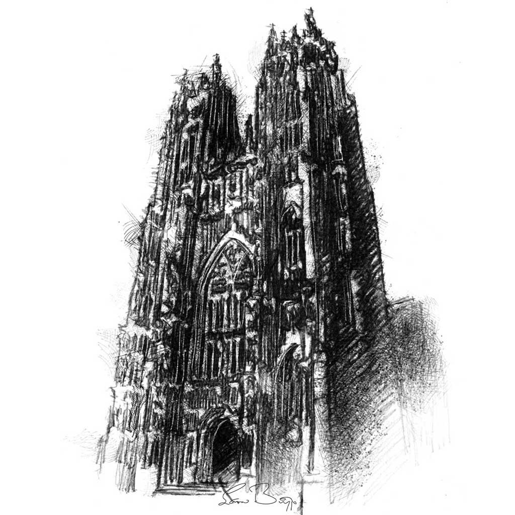 Original Beverley minster sketch | SeanBriggs