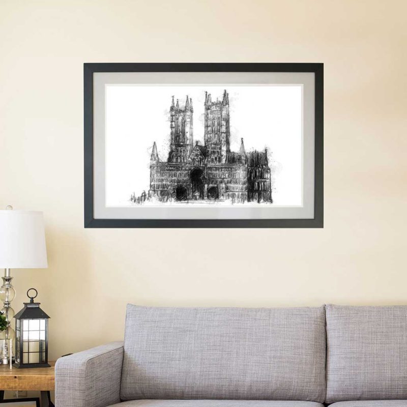 Original Lincoln cathedral sketch | SeanBriggs