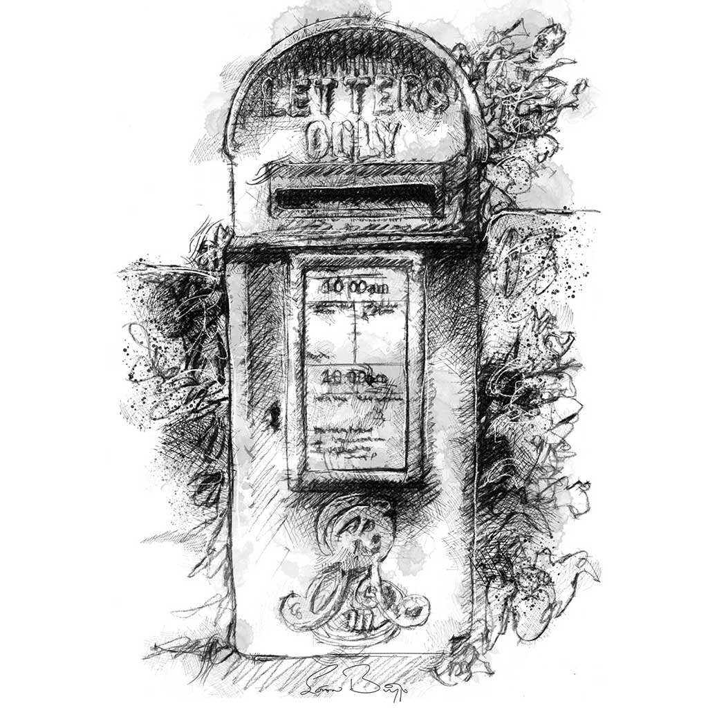 How to draw Postbox #postbox #easystepdrawing #drawingstepeasy | TikTok